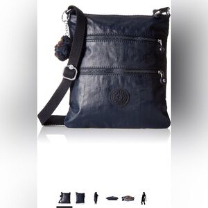 Kipling water resistant dark blue Crossbody Bag